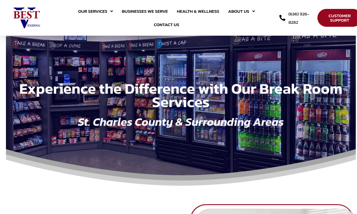 Best Vending website preview