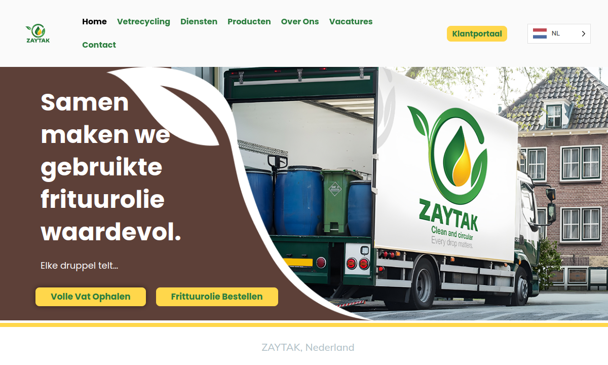 Zaytak website preview
